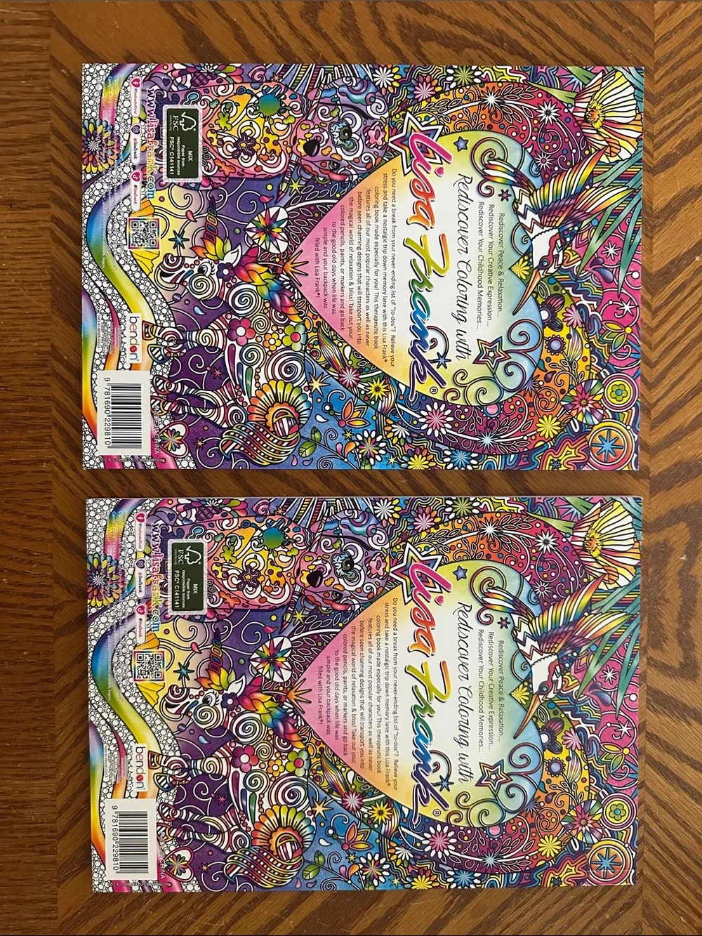 Lisa Frank *NWT* Coloring Books, Bundle of 3 Books